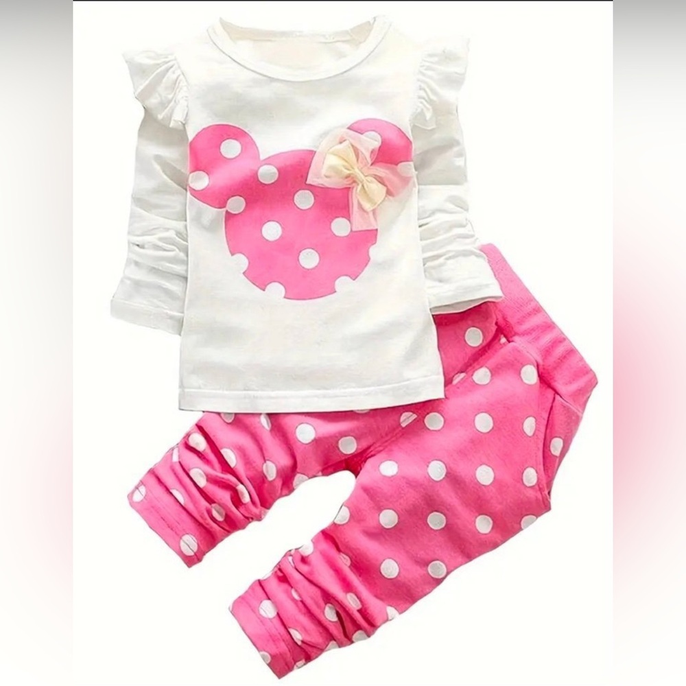 Baby Minnie Outfit. Size 3-6 Months